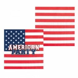 Buy 12 Napkins Usa (33 X 33 Cm) in Kuwait