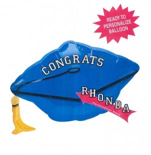 Buy 18″ Graduation – Personalize Foil Balloon in Kuwait