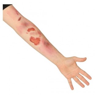  Abrasion Face Tattoo in Kuwait