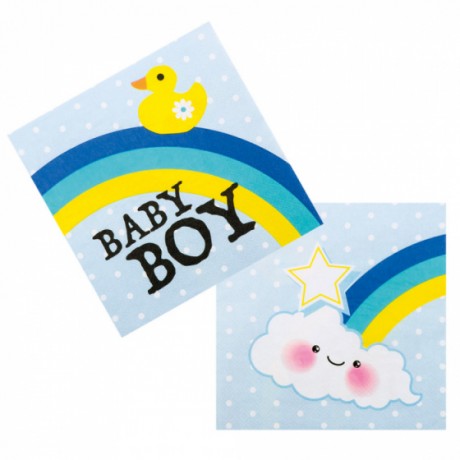 Baby Boy Napkin