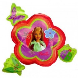 Buy Barbie Garden Foil Balloon in Kuwait