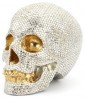 Beaded skull ornament