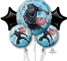  Black Panther Balloon Bouquet Accessories in Sabah Al Naser