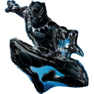  Black Panther In Action Foil Balloon 32
