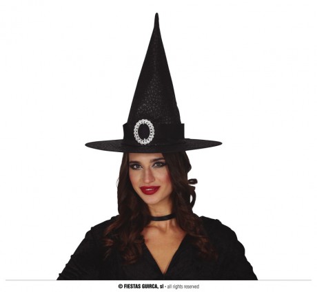 Black Witch Hat for Adult