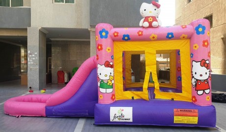 Bouncer hello kitty with pool