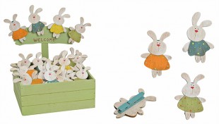  Bunny Clip In Wood Display Wood in Kuwait