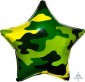 Camouflage Pattern Star Shape 