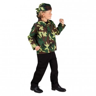  Camouflage Shirt & Bandana Costumes in Sabah Al Salem