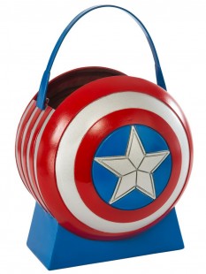  Captain America Collapsible Shield Pail Accessories in Surra