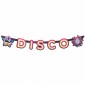 cardboard letter banner disco 120 cm