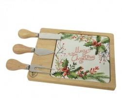 Buy Cheese Board Bamboo in Kuwait