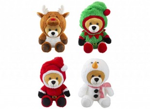 Buy Christmas Onesie Bears (4asstd.) in Kuwait