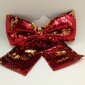 Christmas Ribbon Paillet 40x40-Red