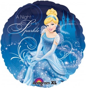  Cinderella Standard Foil Balloon  Accessories in Sulaibikhat