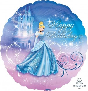  Cinderella Standard Foil Balloon Accessories in Zahra