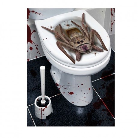DECOR. WC SPIDER, 30x40 CMS.