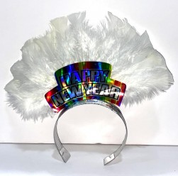 Buy Deluxe Feathered New Year Tiara 6 in Kuwait
