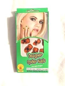  Designer Spider Nails in Manqaf