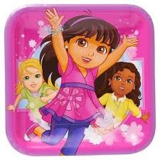  Dora & Friends Plates 2 Accessories in Ghornata