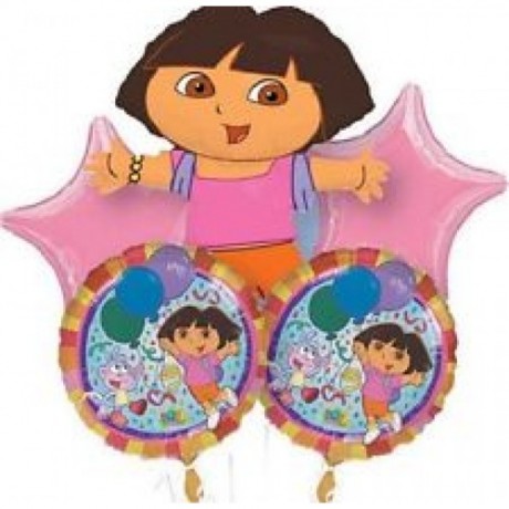 Dora the Explorer Balloon Bouquet