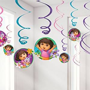  Dora The Explorer Swirl Decorations Accessories in Kuwait
