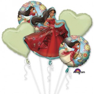  Elena Of Avalor – Bouquet Of Balloons – 5 Foil Balloons in Kuwait