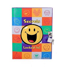 Buy Exercise Book With Lock - Smiley 433199 in Kuwait