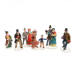  Figurines Pvc Christmas Eve Shopping Indoor in Kuwait