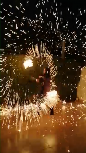  Fire Show Show in Manqaf