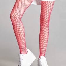  Fishnet Leggings Pink Costumes in Ardhiyah