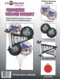 Foil Balloon Graduation Bouquet - Pennant Black
