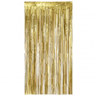  Foil Curtain Metallic Gold in Kuwait