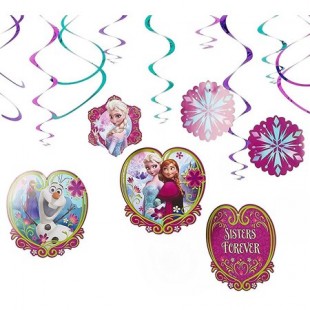  Frozen Swirl Decoration Accessories in Sabah Al Salem