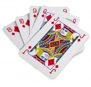  Giant A4 Size Playing Cards rental in Zahra