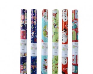 Giftwrapping Paper 6ass in Shaab