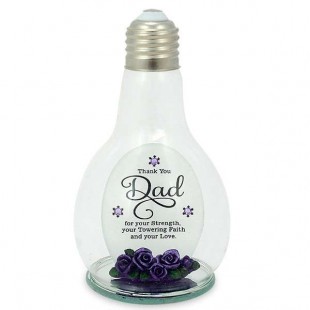 Buy Glass Bulb Quotation - Thank You Dad in Kuwait