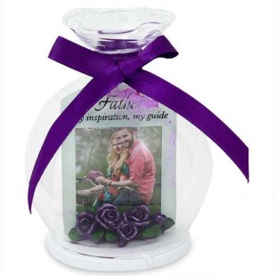 Buy Glass Round Quotation- Father My Inpiration in Kuwait