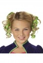 Green Curly Hair Clips