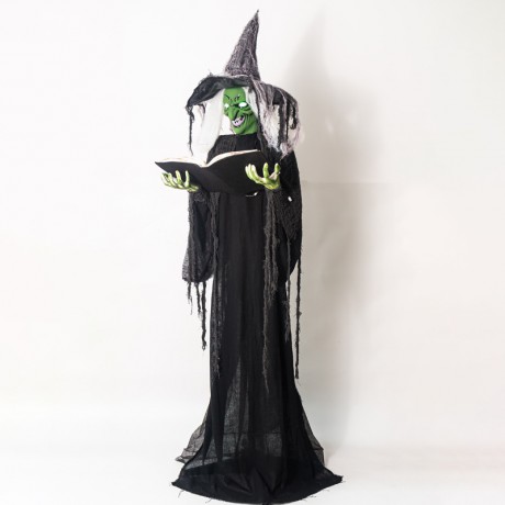 Green Face Witch