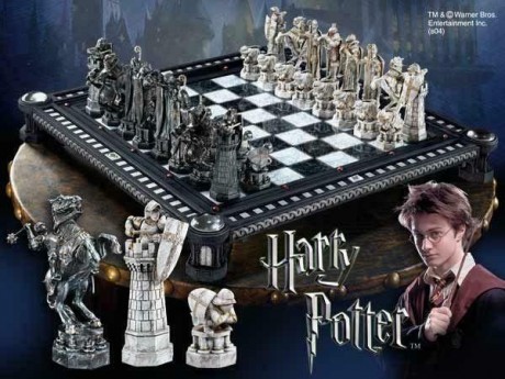 Harry potter wizard chess set