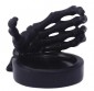 Head candle holder (black)