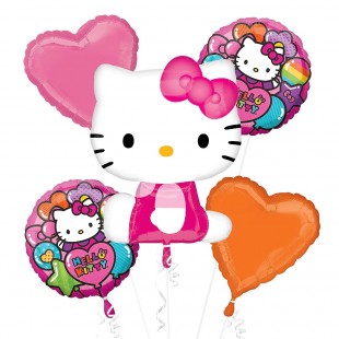  Hello Kitty Balloon Bouquet in Kuwait