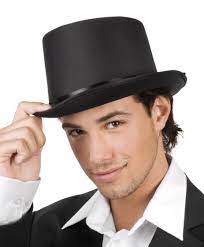  High Black Prom Hat Costumes in Shaab