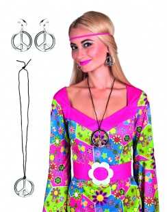  Hippie Peace Set 1 Costumes in Sideeq