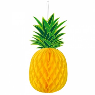 Honeycomb Decoration Pineapple Double Sided 30x14 Cm Costumes in Kuwait