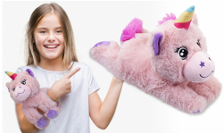 Buy Hugglers Snap Band Plush Unicorn in Kuwait