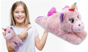  Hugglers Snap Band Plush Unicorn Accessories in Rumaithiya