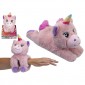 Hugglers Snap Band Plush Unicorn