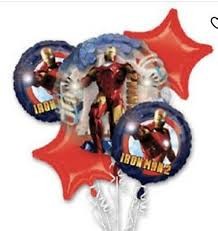  Iron Man Balloon Bouquet Accessories in Shaab